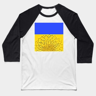 Sunflower of hope for Ukraine Baseball T-Shirt